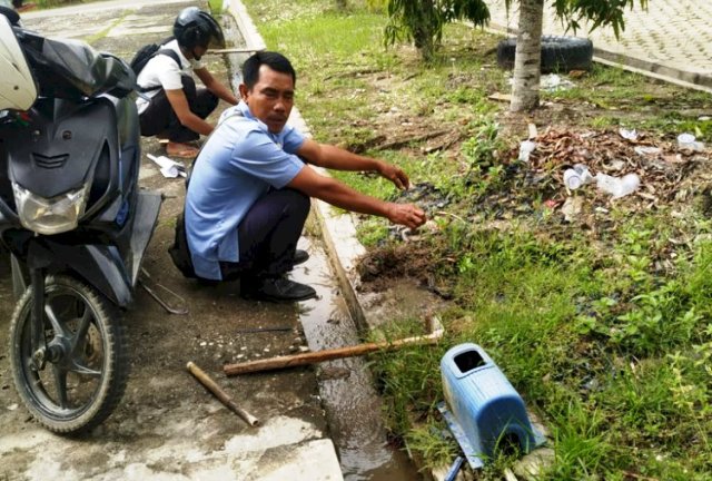 Nunggak Empat Bulan, Meteran Air Kantor DP3A Sarolangun Dicabut