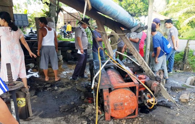 Warga Mandiangin Tewas Dihantam Ledakan Kompresor