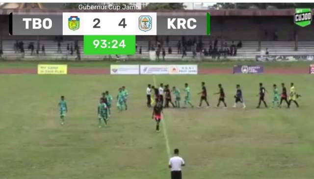 Kalahkan Tebo 4-2, PS Kerinci Berada di Puncak Klasemen  