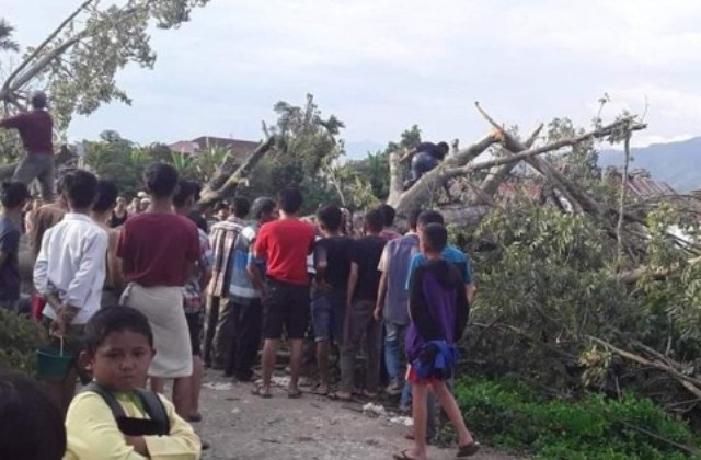 Anita dan Shintia Warga Semurup Kerinci Ditimpa Pohon