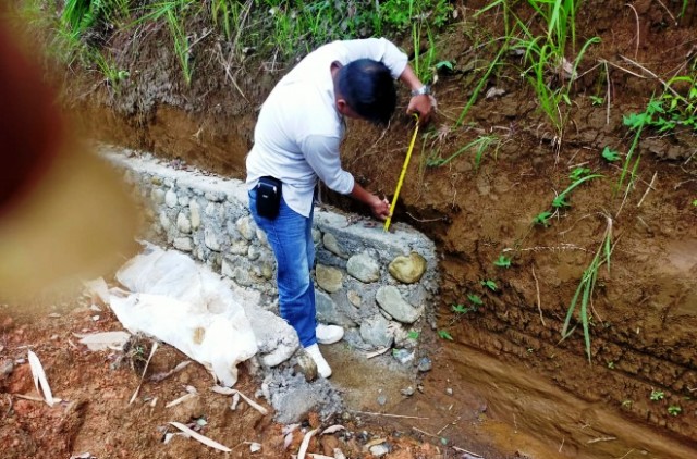 Proyek yang Diduga Dikerjakan Asal Jadi Akan di Kroscek Kabid Bina Marga