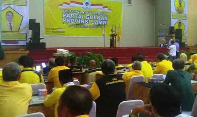 Sarmuji Berharap Musda Golkar Provinsi Jambi Berlangsung Damai