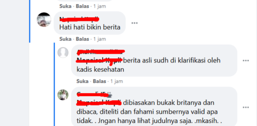 Dinas Kesehatan Nyatakan 1 Orang Positif Corona, Warga Kerinci Malah Tidak Percaya