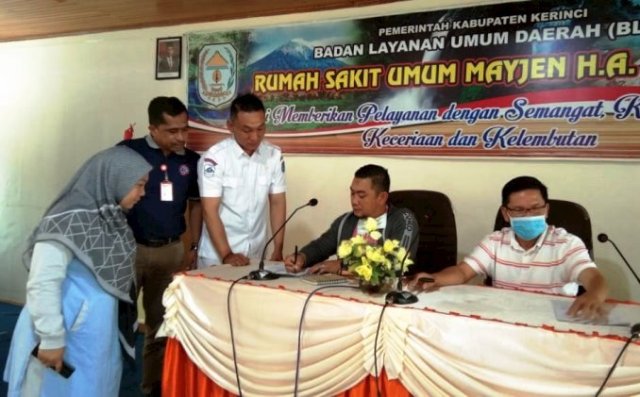 TKHL RSUD Kerinci Mogok Kerja Terkait Honor Tidak Sesuai