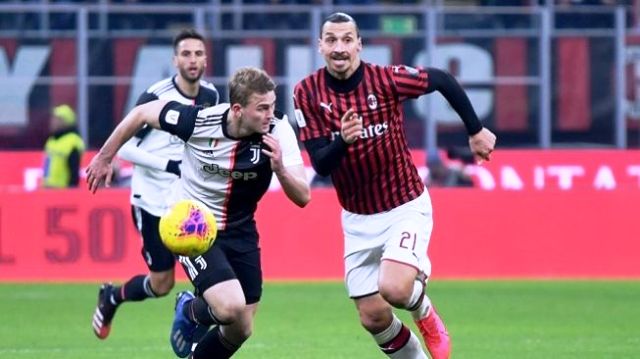 Efek Corona Laga Juventus Vs AC Milan Ditunda