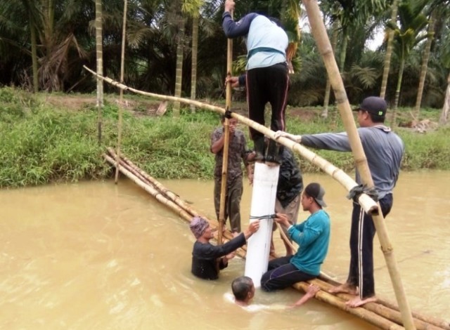 WAH!!! Warga Koto Kandis Pertanyakan Arah Dana Desa