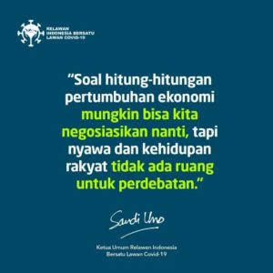 Sandiaga: Ekonomi Bisa Dinego, Nyawa Rakyat Tak Ada Ruang Perdebatan!