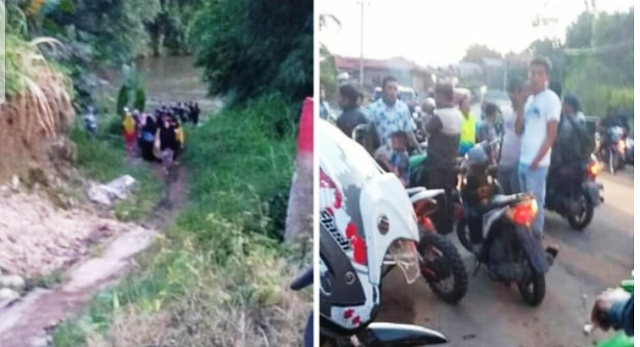 Breaking News, Dego Warga Tamiai Dikabarkan Hanyut di Sungai