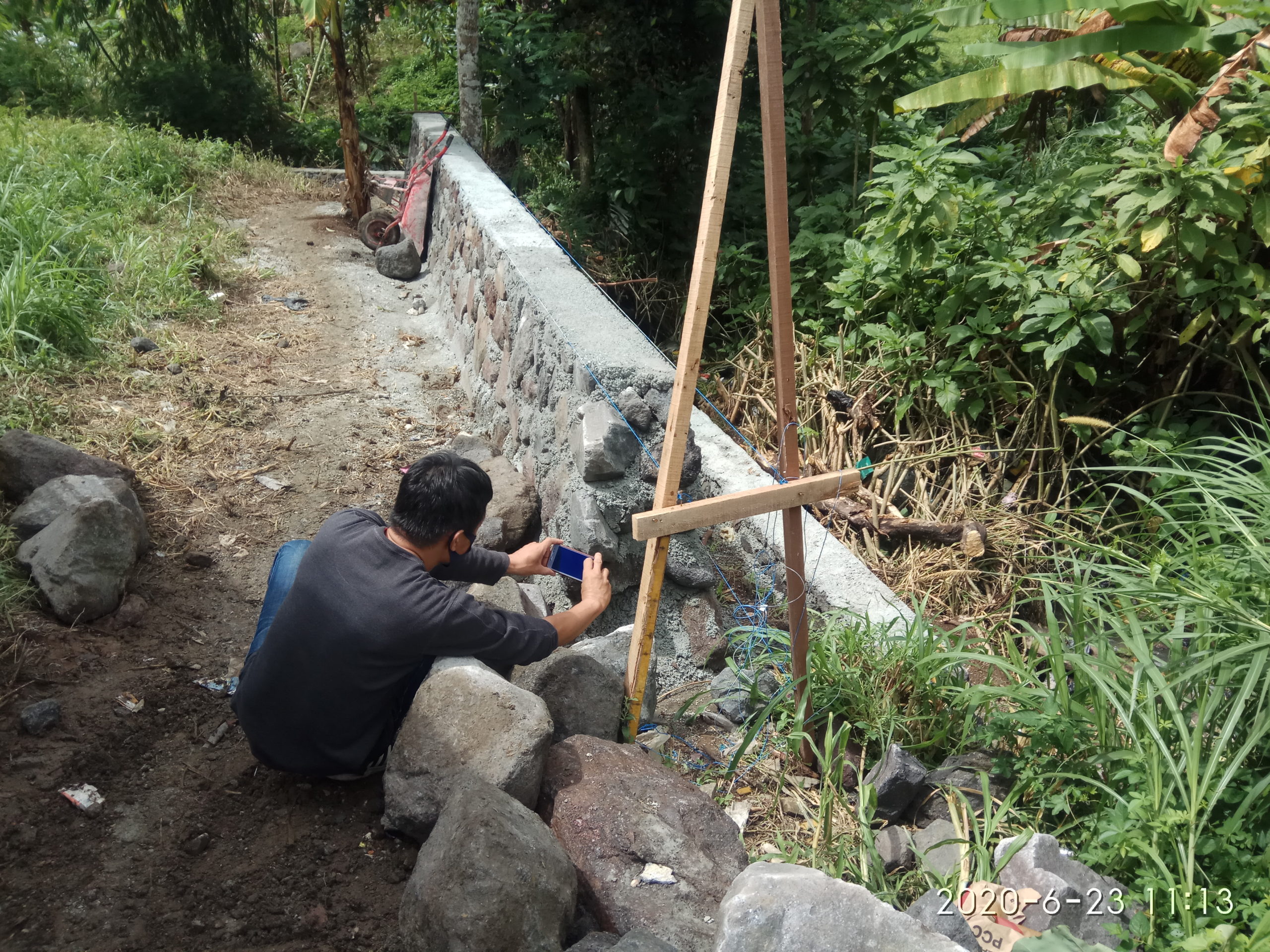 Proyek Tanpa Papan Nama Mulai Muncul di Talang Lindung Sungai Penuh