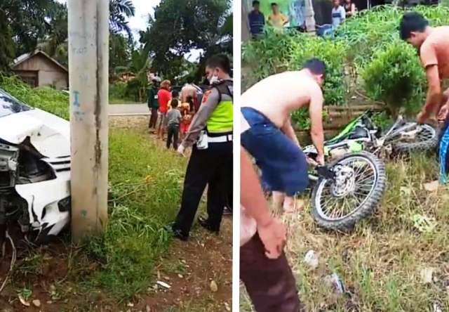 Laka Maut Merangin Xenia Vs KLX