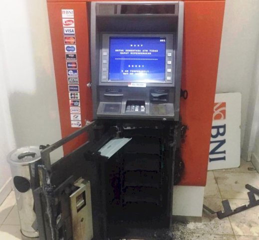 ATM BNI di Paalmerah Dibobol Perampok