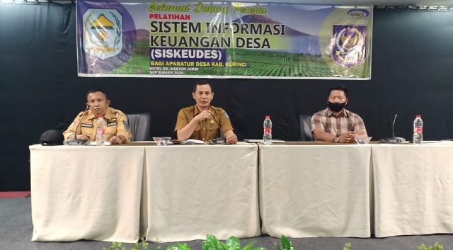 Gugus Tugas Provinsi Jambi Akui Bimtek Kades Kerinci di Jambi Tidak Kantongi Izin