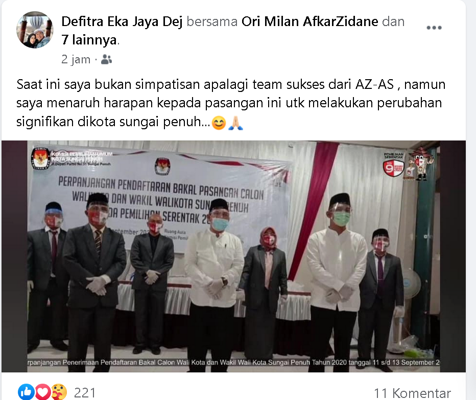 Bikin Penasaran..!! Haris Bahtiar Relawan AZ-AS Silahturahmi Bersama Defitra Eka Jaya