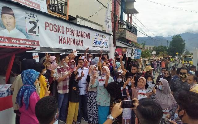 Tim Srikandi Hamparan Rawang Alihkan Dukungan Ke Fikar Azami-Yos Adrino