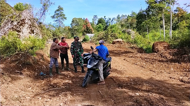 Komunikasi Sosial Ala Satgas TMMD di Desa Sungai Langkap