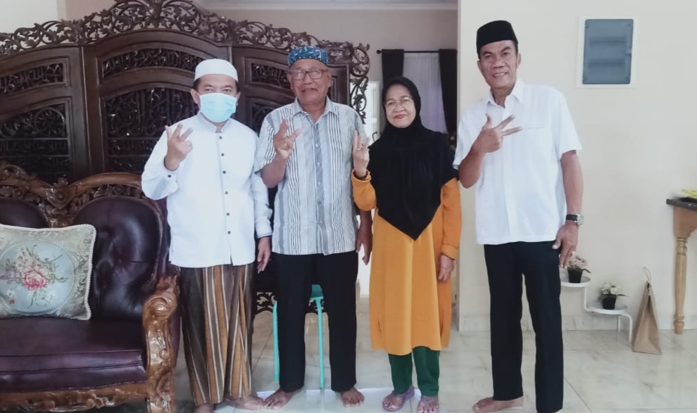 Silaturahmi Al Haris dengan H As'ad Pengusaha Ekspedisi Cinta Saudara Jambi