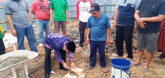 Al Haris Letakkan Batu Pertama, Masjid Megah di Kembar Lestari I Resmi Dibangun