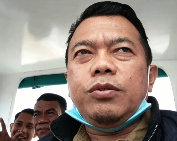 Tinjau Pengembangan Pelabuhan Ujung Jabung, Al Haris Sambangi Kecamatan Sadu