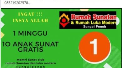 1 Minggu 10 Anak Sunat Gratis