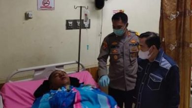 Wako AJB Besuk Personil Brimob Korban Kecelakaan Bus