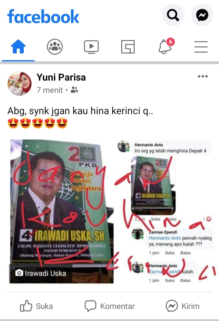 Abang Sayang Jangan Kau Hina Kerinci Ku