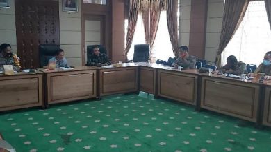 Wako AJB Pimpin Rakor Penanganan Covid 19