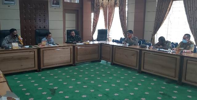 Wako AJB Pimpin Rakor Penanganan Covid 19