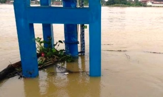 BPBD:  Warga Diminta Waspada Terkait Debit Sungai Batanghari Naik Signifikan