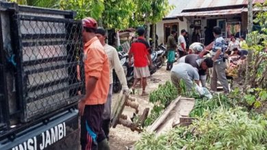 Pasca Banjir, DLH Kota Jambi Kerahkan Personel Pembersih Sampah