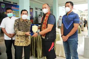 Wako Sambut Kunjungan Kapolda Jambi Irjen Pol A.Rachmad Wibowo