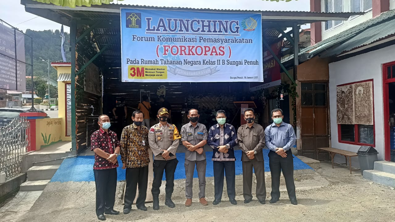 Launching Forum Komunikasi Pemasyarakatan di Rumah Tahanan Kelas II B Sungai Penuh