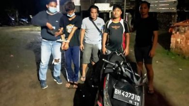 Pencuri dan Penadah Motor Muaro Jambi Diamankan Aparat