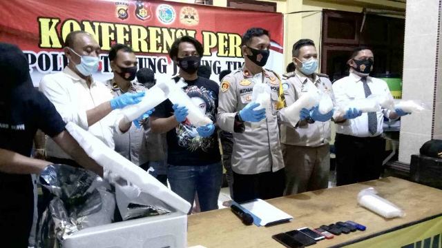 7 Tersangka Penyelundupan Baby Lobster Diamankan Aparat