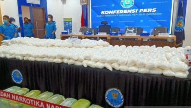 BNN Bekuk Sindikat Narkoba Palembang, Medan, Jakarta