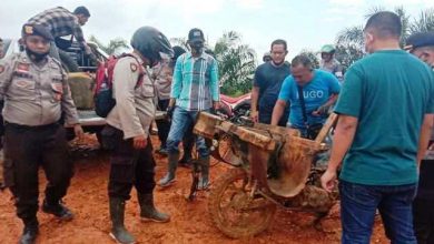 Peneritaban Aktivitas Minyak Ilegal, Polres Sarolangun Amankan Ribuan Liter Minyak