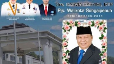 Mantan Wali Kota Sungai Penuh Tutup Usia