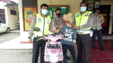 Aparat Amanakan Pelaku Curanmor Saat Razia Rutin