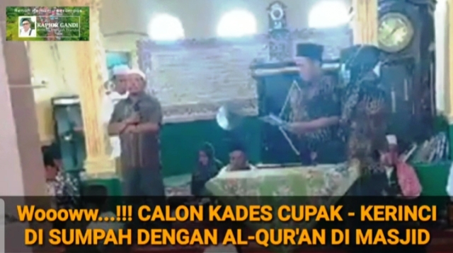 Viral!!! Beredear Vidio 5 Cakades di Kerinci Diambil Sumpah