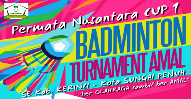 Turnamen Amal Badminton Permata Nusantara Cup I