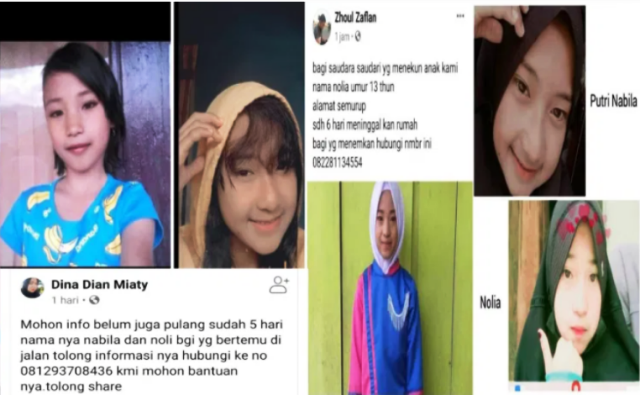 Pamit Pergi Main, 2 Gadis Belia di Kerinci Dikabarkan Hilang