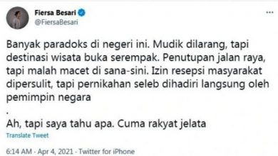 Fiersa Besari Sindir Pernikahan Seleb Dihadiri Pemimpin Negara Fiersa Besari Sindir Pernikahan Seleb Dihadiri Pemimpin Negara