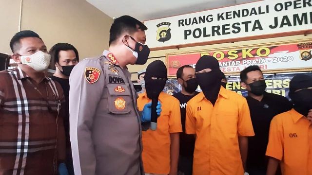 Pelaku Pembacok Siswa SMAN 7 Kota Jambi Diamankan Aparat