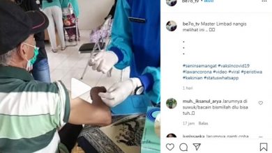 Viral!!! Pria Ini Kebal Disuntik Saat Vaksinasi