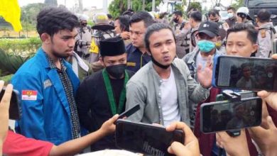 Aksi Berantas PETI, oleh Puluhan Mahasiswa Aliansi Lintas OKP Sarolangun
