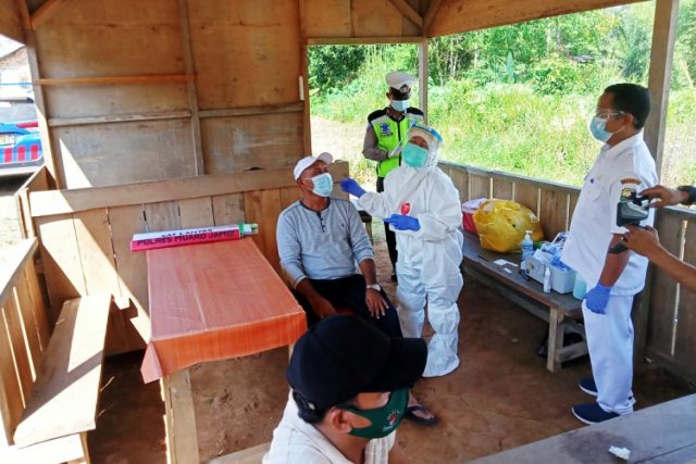 Tindak Lanjut PPKM, Kendaraan Masuk Jambi Mulai Diperketat