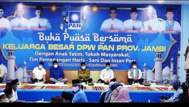 Keluarga Besar PAN Gelar Buka Puasa Bersama dengan Tim Pemenangan Al Haris-Sani