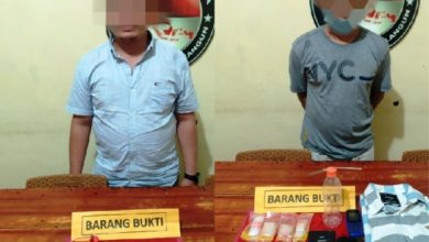 2 Warga Sarolangun Diamankan Aparat Terkait Penyalahgunaan Narkotika