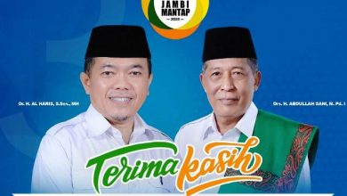 Haris-Sani Menjadi Gubernur dan Wakil Gubernur Jambi Terpilih Impian Rakyat
