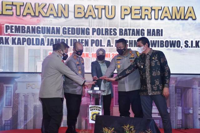 Kapolres Batanghari Sambut Baik Kunker Kapolda Provinsi Jambi