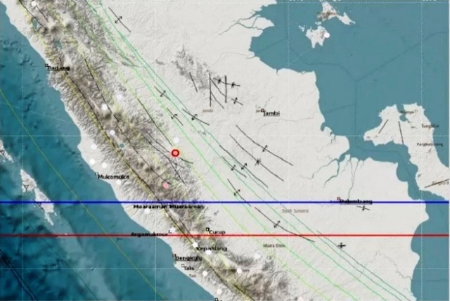 Bangko Diguncang Gempa Magnitudo 4,3 Berkedalaman 2 Km